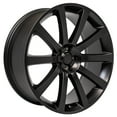 thumbnail image 3 of 22 inch Satin Black 2253 OE Wheels Set Fits Dodge & Chrysler Cars - 300 SRT Style Rims Fits select: 2005-2006 CHRYSLER 300C, 2006-2020 DODGE CHARGER, 3 of 3