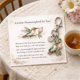 thumbnail image 5 of Hummingbird Keychain for Mom Meaningful Gift, Floral Enamel Pendant for Purse Backpack, Inspirational Resilience Charm for Women, Love Filled Keepsake for Mother, 5 of 9