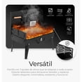 thumbnail image 4 of Parrilla Asador Plegable Con Accesorios Camping Portátil Pro Modelo Negro, 4 of 4