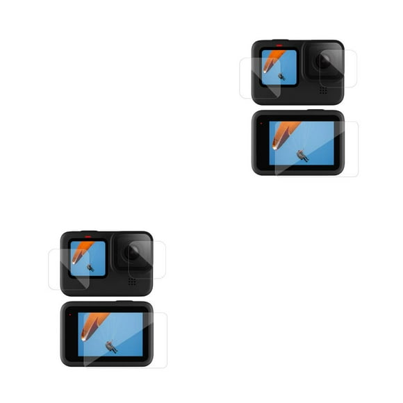 Seitruly 3 Pcs/set Camera Lens Anti-greasy Covers High Films Screen Replacement Protector Accessory Spare Hardness Parts for Tipo 2 2piezas