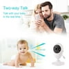 2.4GHz Wireless digi tal LCD Color Baby Monitor Camera Melody 2X Security Baby Monitor