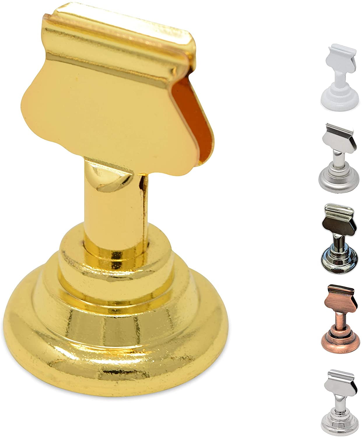 Place Card Holder (12 Pack) Gold Beautiful Table Cardholder for