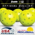 thumbnail image 4 of Franklin Sports 4 Player Pickleball Paddles Set - 4 Wood Paddles + 4 Outdoor Balls, 4 of 13