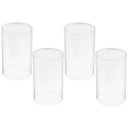 thumbnail image 4 of Cubiertas transparentes de vidrio para velas, cubiertas simples para velas a prueba de viento, 4 Uds., 4 of 8