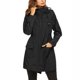 thumbnail image 4 of Chaqueta deportiva para mujer, ropa para exteriores, impermeable, a prueba de viento, para niñas, negro, xxL kenally HA6452-10B, 4 of 6