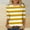 Yellow, variant on CLOISE Womens Shirts Fall Trendy Striped Tees Crew Neck 3/4 Sleeve Tops Soft Colorblock Basic Shirts Elegant Outfits Red XL