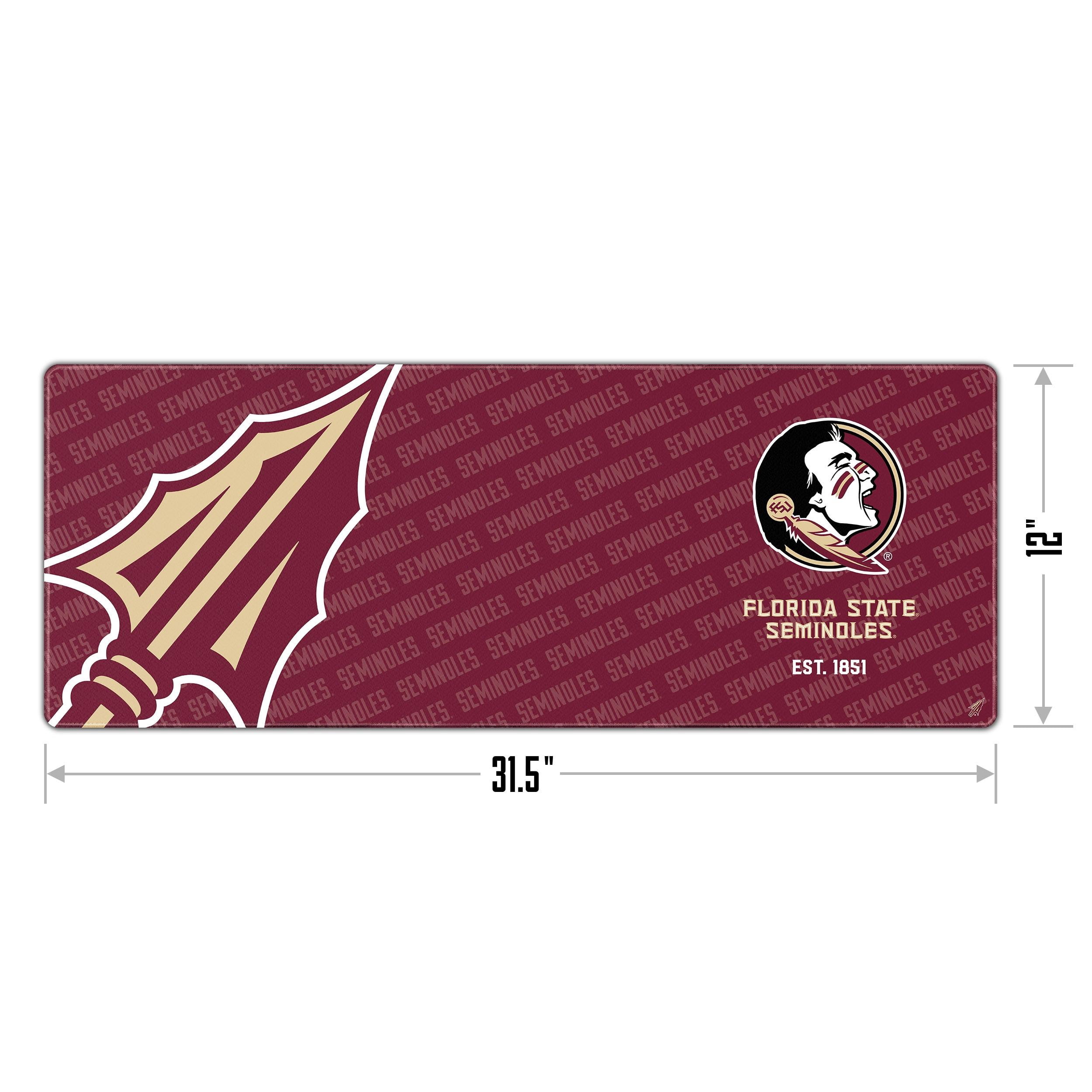 YouTheFan NCAA Florida State Seminoles Logo Series Desk Pad SMU