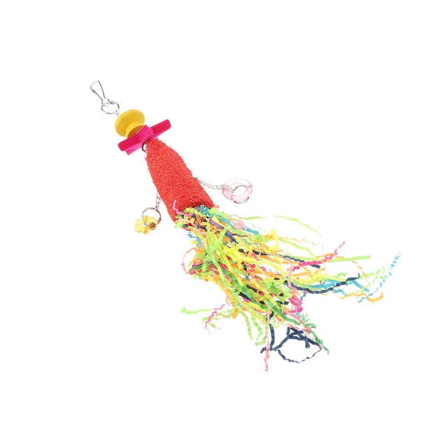 Juguetes para masticar loros de aves Yuyangstore Juguete del columpio de la jaula