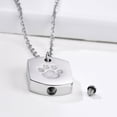 thumbnail image 3 of Collar de urna Hugo para Gato y Mujer Plata, 3 of 10