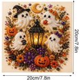 thumbnail image 6 of Halloween Pearl Art DIY Kit,3D Textured Pearls Diamond Painting Crafts,Halloween Home Decor Wall Art Painting Kit(Ghost), 6 of 6