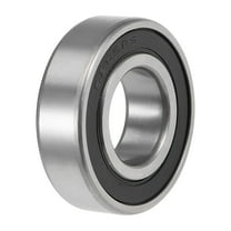 6205-2RS Deep Groove Ball Bearings Z2 25mmx52mmx15mm Double Shielded Carbon Steel