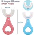 thumbnail image 2 of Cepillo de dientes en forma de U CHAO para niños de 2 a 6 años cerdas de silicona, 2 of 5
