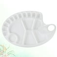 thumbnail image 3 of Luxshiny Color Mixing Pigment Plate White Plastic for Palette 2Pcs, 3 of 8