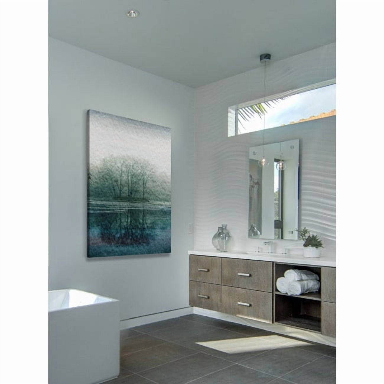 Parvez Taj Apple Lake Canvas Wall Art
