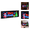 20x64 A3, variant on Merry Pixels Display, 20x64 20 x 64 LED Pixels, Custom Text Colors and Festive Animations from Your Phone