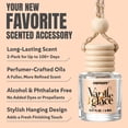 thumbnail image 3 of Osmore Car Air Freshener Hanging, Vanilla Ice Cream Long Lasting Essential Oils 2-Pack, 3 of 9