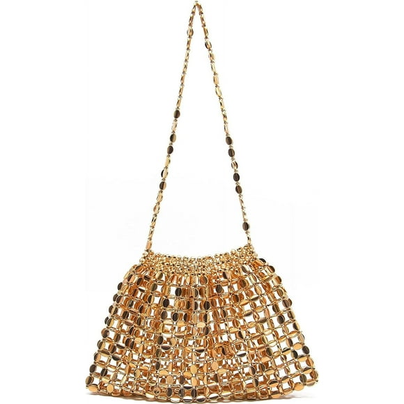 Zhengup Beaded Evening Bag Vintage Purse Elegant Dinner Clutch Bag Formal 1920s accessories for women Handbag