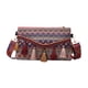 thumbnail image 3 of Bolso de hombro para mujer con cremallera, un solo hombro, suave, elegante, tipo bandolera rojo, 3 of 9