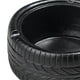 thumbnail image 4 of Tire Shape Ashtray,Tire Shape Ashtray Modern Home Office Cafe,Ash Trays Container Easy Clean,Portable Container Windproof,Car Desk Shelf Bathroom Bedroom Ashtray Black, 4 of 5