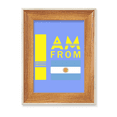 thumbnail image 1 of I Am From Argentina Desktop Wooden Photo Frame Display Picture Art Painting Multiple Sets, 1 of 3