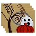 thumbnail image 3 of Simply Daisy 18" x 14" Ooky Spooky Geometric Print Placemats, Set of 4, 3 of 3