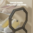 thumbnail image 4 of YZEGDCH Shoes Rack Shoe Rack for Small Space Shoe Shelf Storage for Sneaker and Boot Stackable Free Standing Shoe Rack for Entryway, Garage, Small Spaces, Dorm, 4 of 6