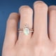 thumbnail image 3 of Anillos para mujer, regalos 2 en 1 para mujer, conjunto de anillos de gemas artificiales, joyería de compromiso para boda, anillo con incrustaciones., 3 of 5