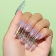thumbnail image 3 of AIMEILI Glitter Gel Nail Polish Soak off U V LED Hema Free Gel Nail Lacquer Salon DIY Gel Nail Kit Set of 4pcs x 10ml - Kit Set 32, 3 of 10