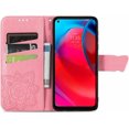thumbnail image 3 of Compatible with Motorola Moto G Stylus 5G Wallet Case Leather with Card Holder and Stand for Women Flip Case Embossed Butterfly Shockproof Case for Moto G Stylus 5G SD Butterfly Pink, 3 of 13