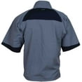 thumbnail image 2 of Page & Tuttle  Mens Colorblock Short Sleeve Half-Zip Windbreaker  Casual Outerwear Casual, 2 of 2