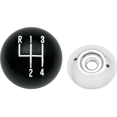 OER 3961437A Black 4-Speedshift Knob with 3/8"-16 Thread Firebird Camaro