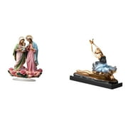 Kuntesetty 2D Acrylic Desktop Decor DIY Unique Gift Tabletop Ornament Home Decor Holiday Corner Fireplace Ballet Dancer Ornament Figure Ballerina Girls Statue Gi