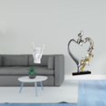 thumbnail image 2 of Estatua De La Mano En Gesto De Rock, Escultura Para Decoración De Apartamento, Dormitorio, Restaurante; Figura Coleccionable De Pareja Besándose, Adorno De Escritorio Para Bodas, Estantería,, 2 of 8