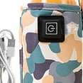 thumbnail image 2 of Calentador De Agua Con Leche Calentador de biberón USB portátil para bebés en movimiento para viajes a casa (camuflaje wh Wdftyju Libre de BPA, 2 of 3