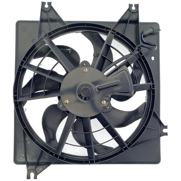 Dorman 620-710 A/C Condenser Fan Assembly for Specific Kia Models Fits select: 2000-2004 KIA SPECTRA, 1998-2001 KIA SEPHIA