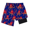 thumbnail image 5 of Gamivast Teen Boys 2-In-1 Swim Board Shorts Icecream Print Compression Liner Trunks Summer Beach Volleyball Wear Athletic Sporty Bottoms Quick Dry, 5 of 7