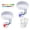 White, variant on WILLED 2 Pack Small Spotlight Battery Operated Accent Light with Remote, RGB LED Wireless Little Spot Light Rotatable with Dimmer & Timer for Artwork Painting