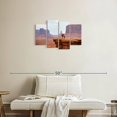 thumbnail image 2 of Elephant Stock Cowboy Of Monument Valley Wall Art - Horizontal Multi Panel Canvas - Living Room Wall Decor - Our America Multi Panel - Brown And Gray Decor - 30" x 18", 2 of 4