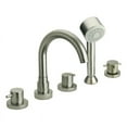 thumbnail image 3 of Latoscana 78CR109 Elba Polished Chrome Roman Tub Faucet With Handshower, 3 of 3