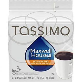 Bosch Tassimo Coffee Machine - Making a Maxwell House Macchiato Caramel 