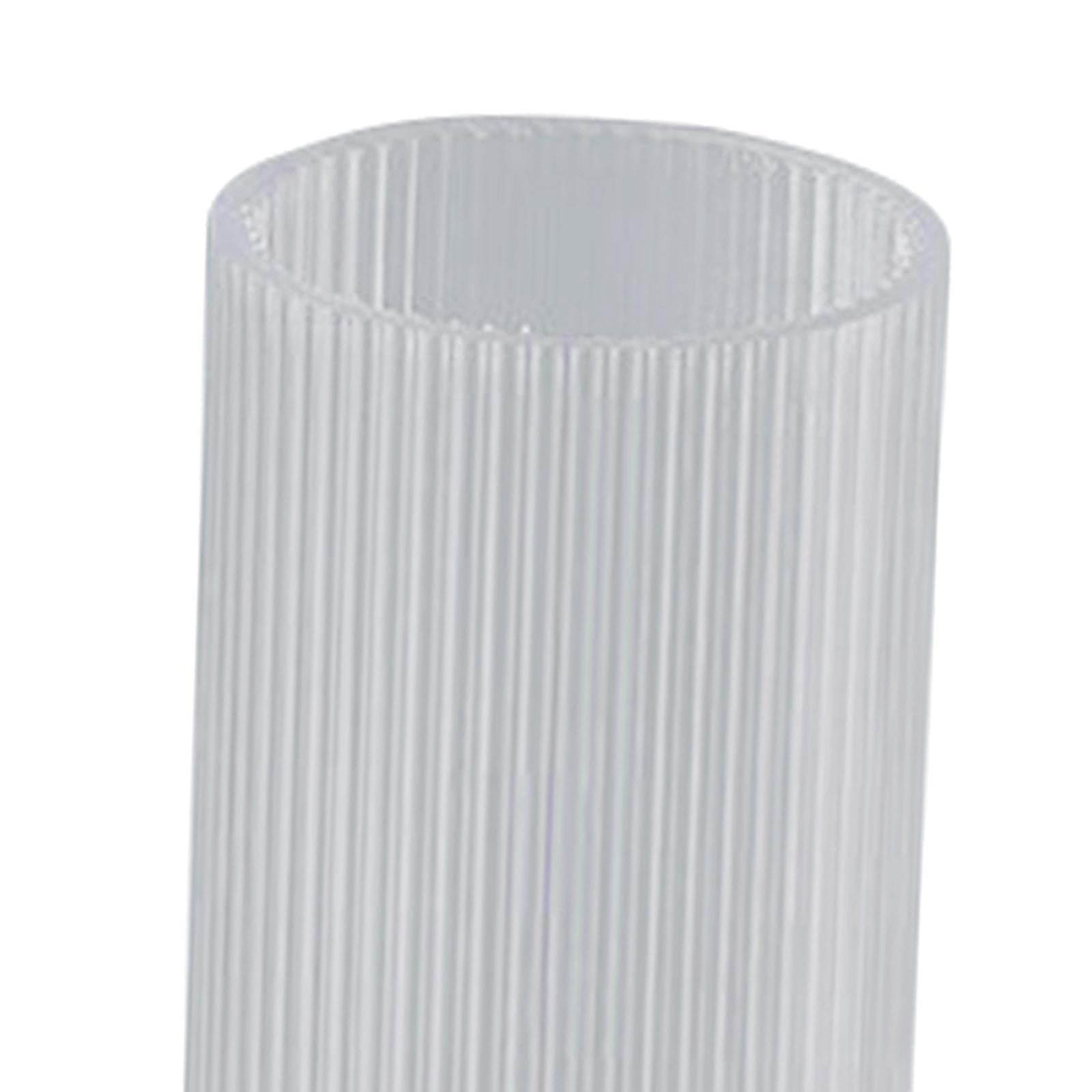 FVDPWYE Long Pole Candle Mold Pillar Making Large Cylinder Rib DIY Accessory - 7x15cm