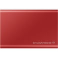 thumbnail image 3 of Samsung 1TB Portable SSD T7 USB 3.2, Red, 3 of 4