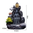 thumbnail image 7 of OIUR Backflow Incense Burner Waterfall Effect Zen Incense Holder Rockery Waterfall Incense Cone Burner for Home Office Meditation, 7 of 7