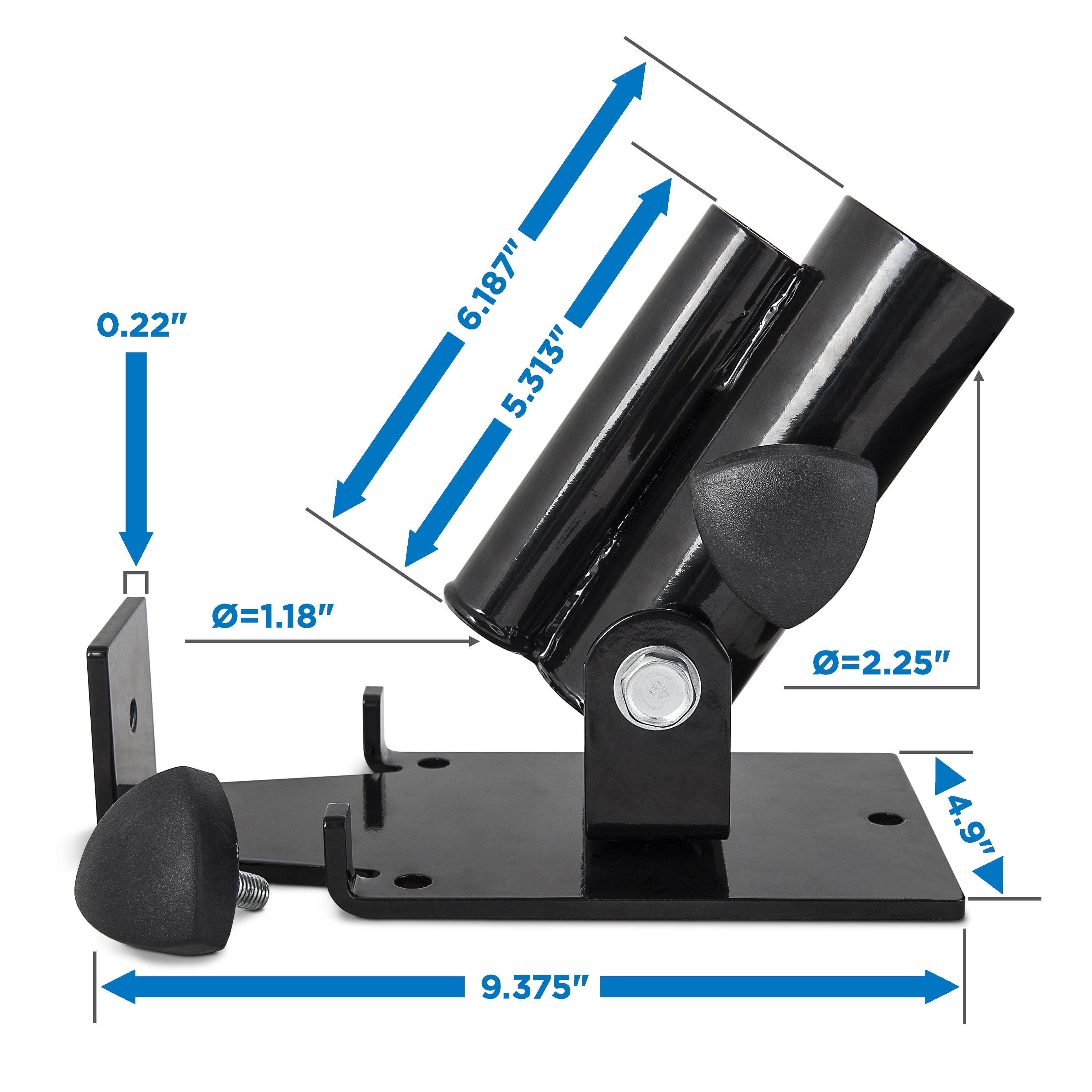Fuel Pureformance Double Landmine Platform for Standard & Olympic Bars Exercise Machine Attachments