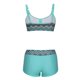 thumbnail image 4 of WILLBEST Bikini de Dos Piezas Con Estampado Tropical Para Mujer, Traje de Baño Dividido, Top Corto Con Pantalones Cortos, Traje de Baño de Dos Piezas, 4 of 5