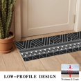 thumbnail image 3 of Bohemian Retro Floral Non-Slip Entryway Door Mat,Boho Indoor Decor Durable Low Plush Door Mat,Washable Welcome Rug for Patio Hallway Home Decor 16x47 Inches, 3 of 7