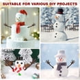 thumbnail image 7 of LEORX Diy Snowman Hand Branches 100Pcs Light Brown Plastic for Christmas Decor, 7 of 7