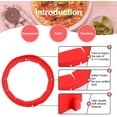 thumbnail image 3 of Adjustable Pie Crust Shield, Bpa-Free And Food Safe Silicone Pie Protector For Baking Pie, Fits Rimmed Dish 8" - 11.5" - Dishwasher Safe, 3 of 7