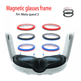 thumbnail image 3 of Montura magnética para gafas Quest 3 de dos colores para realidad virtual. Accesorios. Montura para lentes de miopía y hipermetropía, 3 of 7
