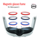 thumbnail image 3 of Montura magnética para gafas Quest 3 de dos colores para realidad virtual. Accesorios. Montura para lentes de miopía y hipermetropía, 3 of 7